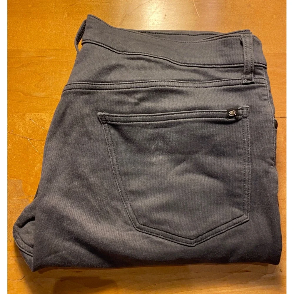 Banana Republic Pants Men's‎ 36x32 Dark Gray Straight Fit Chinos Pants Soft EC